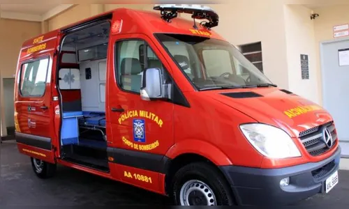 Moça fica ferida em acidente na Rodovia do Milho