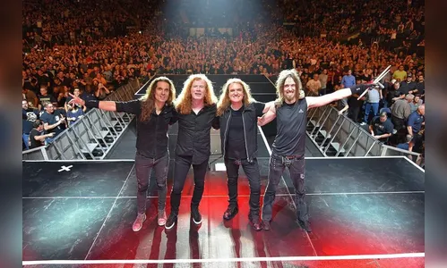 Baixista da banda Megadeth concede entrevista ao TN