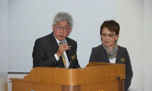 Família rotária de Ivaiporã recebe visita do governador distrital