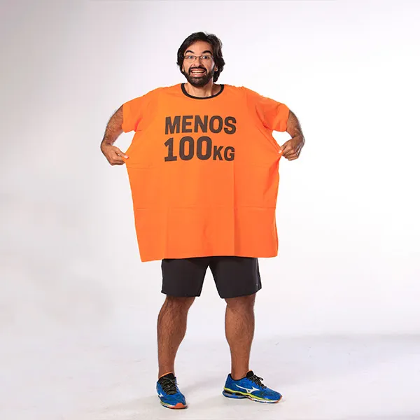 publicitário baiano Fabiano Lacerda perdeu 100kg sem cirurgia (Divulgação)