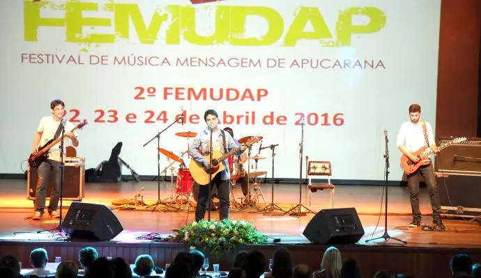 O Festival de Música Mensagem de Apucarana está na sua 3ª edição - Foto: TNONLINE - Arquivo