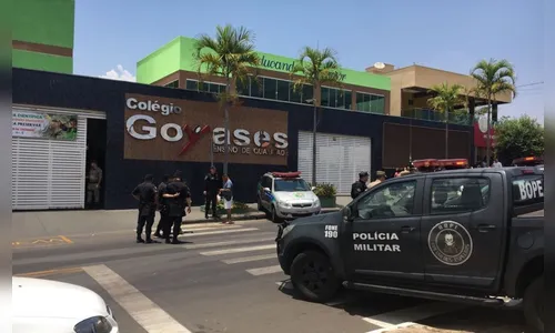 Aluno abre fogo em escola de Goiânia e deixa dois mortos e feridos