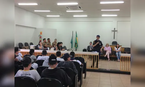 GM participa do projeto 'Justiça se aprende na escola'