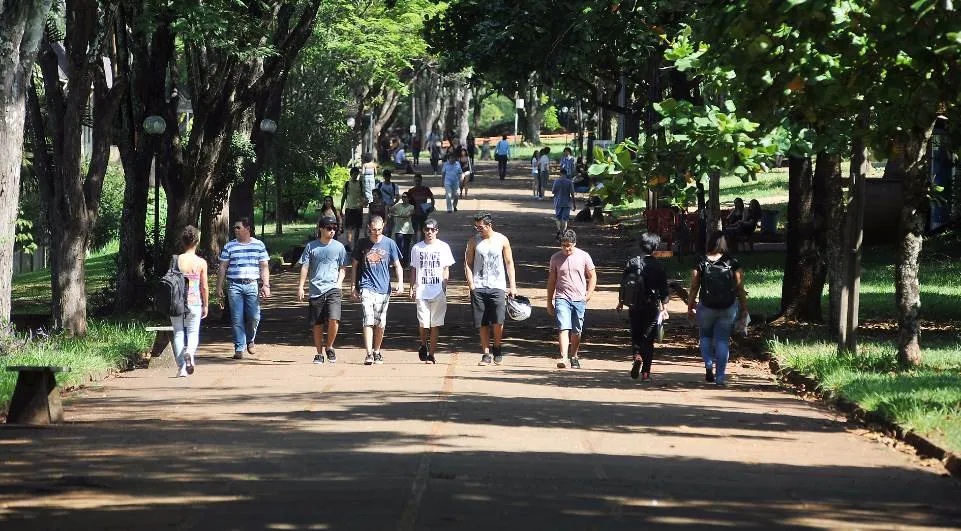 Campus da UEL - PM não tem registro de crimes no campus - Foto - Agência UEL