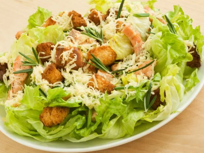 Salada Caesar é sucesso no mundo todo.