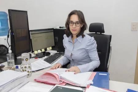 Defensora Renata Miranda Duarte tem 1.270 processos em tramitação sob sua responsabilidade |  Foto: TNonline