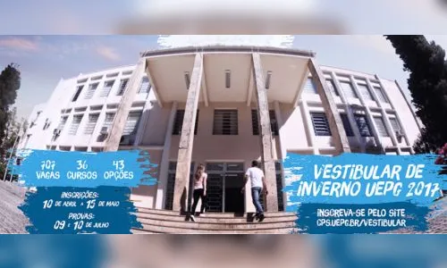 Vestibular de Verão 2017 da UEPG tem 8,6 mil inscritos