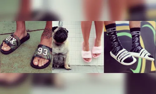 
							Chinelo slide é aposta de fashionistas de plantão 
						
						