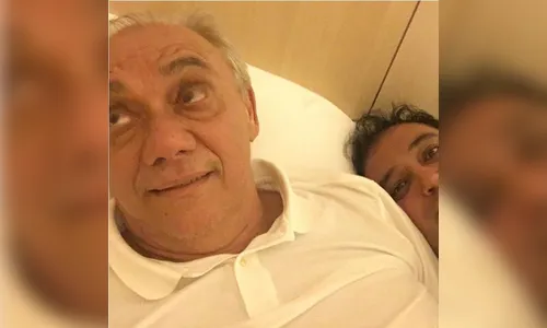Geraldo Luís posta foto com Marcelo Rezende: “Sonhei com você”