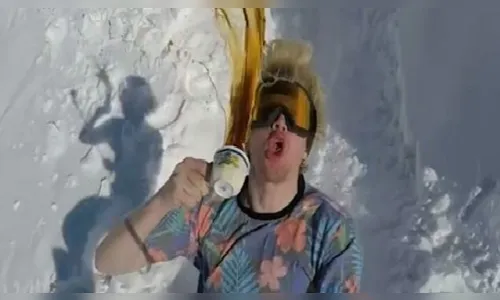 Veja em vídeo como os verdadeiros snowboarders tomam café