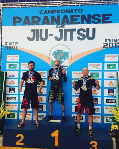 Júlio César “Bigato” conquista o título paranaense de jiujitsu