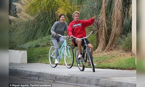 Selena Gomez e Justin Bieber são vistos juntos pela 3ª vez na semana