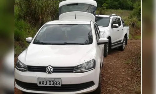 Mercado é assaltado e vítimas ficam duas horas na mira dos bandidos; carro foi recuperado