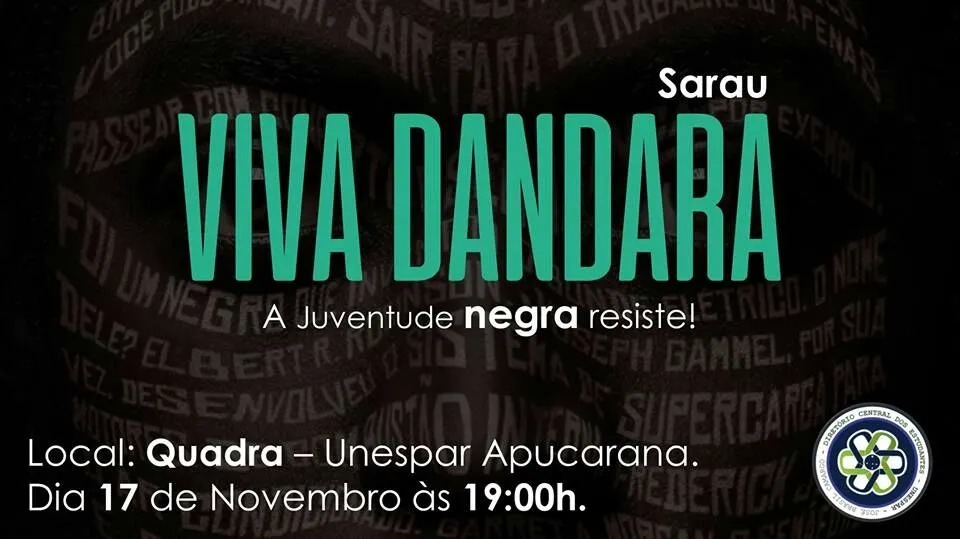 "Viva Dandara' também busca arrecadar fundos para a reforma do DCE. Foto: Divulgação