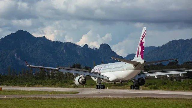 Avião da Qatar Airways Foto: Reprodução / Faceboo