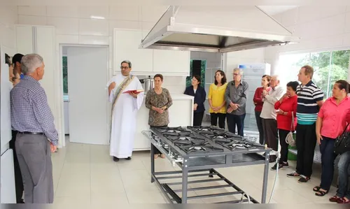 Asilo inaugura cozinha industrial em Jandaia do Sul