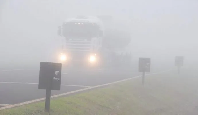 PRF e PRE alertam para neblina nas estradas - Foto: Sérgio Rodrigo