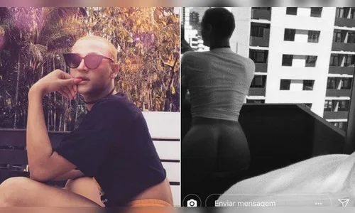 Pabllo Vittar 'causa' na web  após postar foto mostrando o bumbum
