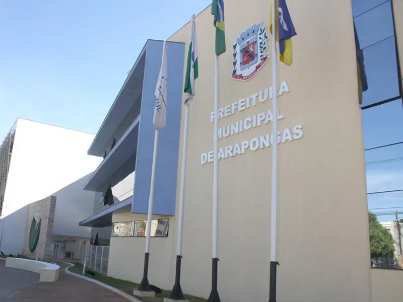 Prefeitura de Arapongas terá ponto facultativo na segunda-feira