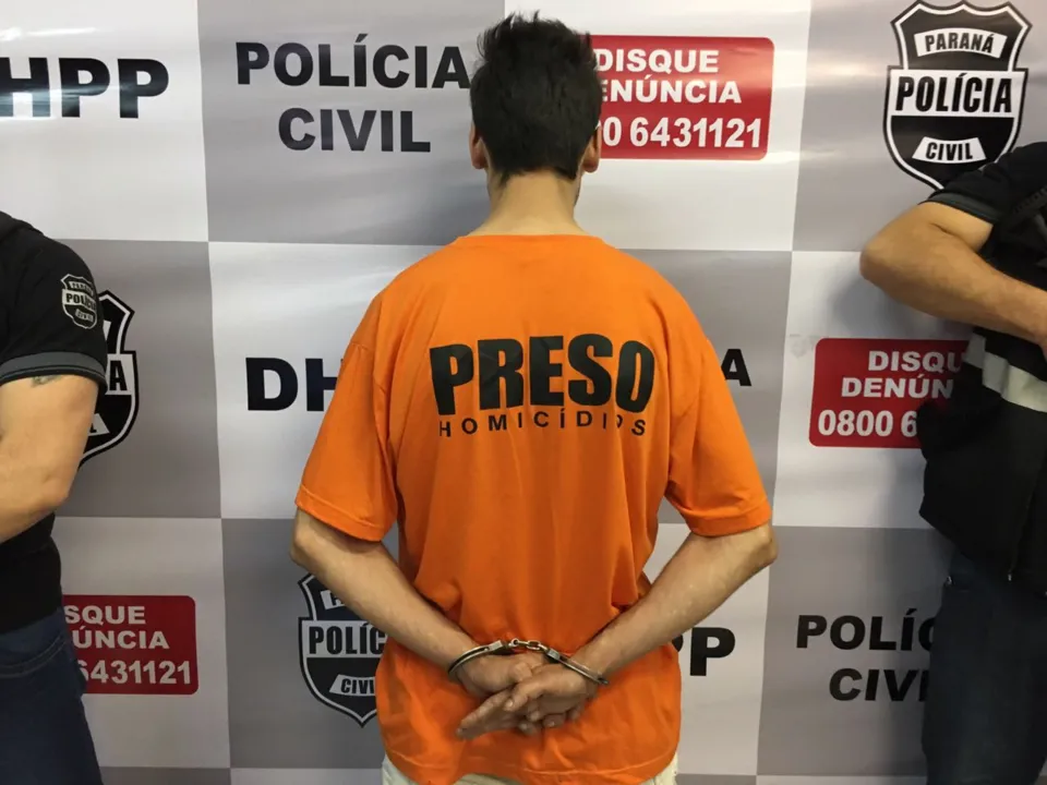 Jovem foi preso em Santa Catarina. Foto: Divulgação/Polícia Civil
