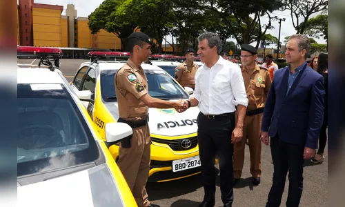 Richa entrega viaturas e libera R$ 10 milhões para Maringá