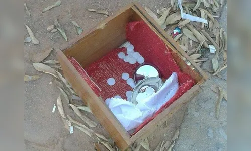 Ladrões furtam objetos sacros de igreja em Lidianópolis