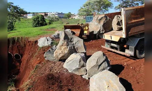 Prefeitura de Arapongas inicia obras de contenção de erosão no San Raphael