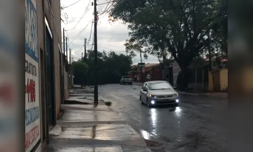 Chuva de granizo e quedas de árvores assustam moradores de Arapongas