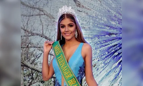 Araponguense recebe título de Miss Teenager Brasil 2017 