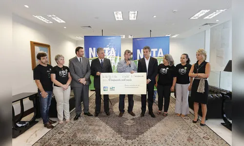 Apae de Arapongas é premiada no Nota Paraná