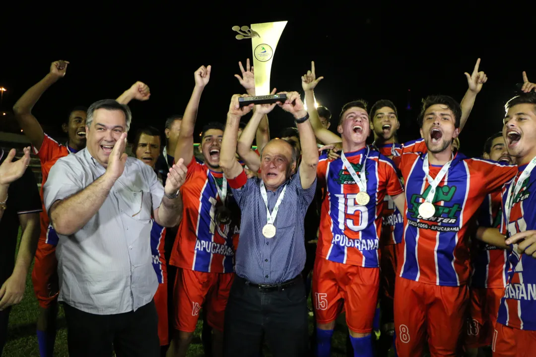 ​Apucarana conquista o título no futebol dos Jogos Abertos do PR