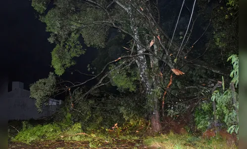 Temporal interrompe energia e afeta abastecimento em Ivaiporã, Ariranha do Ivaí, Arapuã e São João do Ivaí