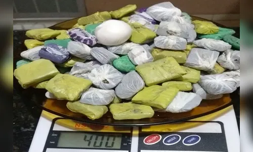 Jovem é preso ao tentar arremessar quase meio quilo de maconha na cadeia de Ivaiporã 