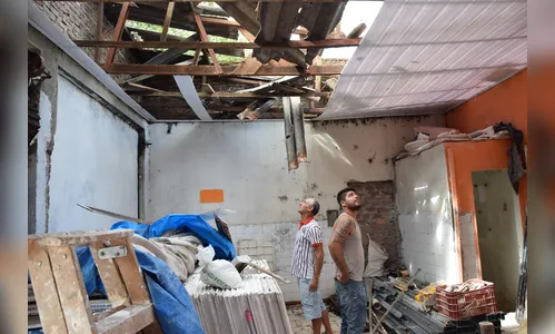 Região contabiliza prejuízos após temporal