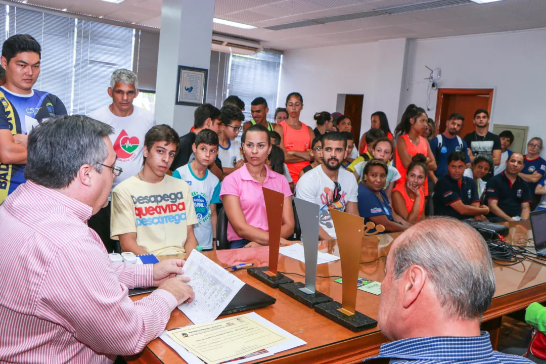 Encontro foi de avaliação de resultados e comemoração pelas conquistas nos JAPS (Foto: Josias Profeta)