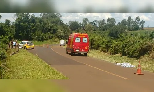 Motoqueiro morre em colisão com camionete em Ariranha do Ivaí