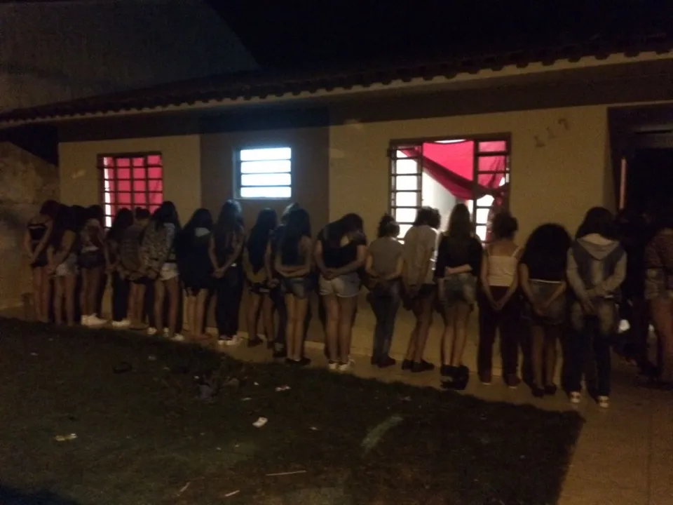 PM acabou com a festa após denúncias. Foto: Divulgação/Canil