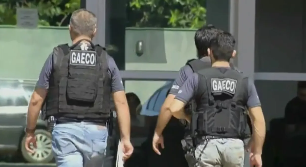 Operação do Gaeco investiga policiais civis em Fos do Iguaçu. Foto: Reprodução/RPC