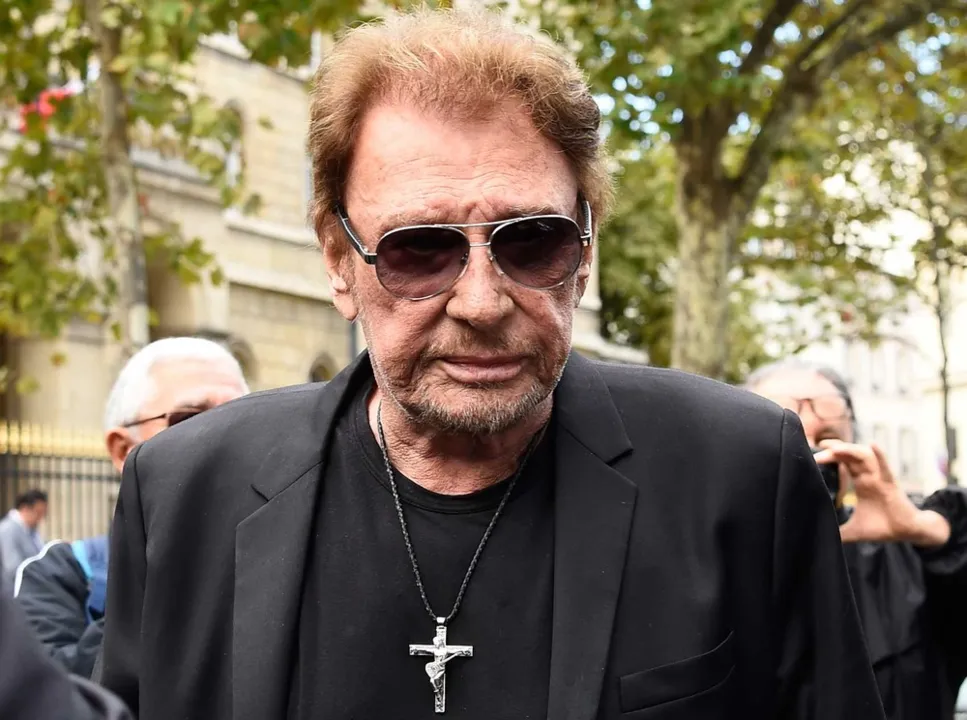 Johnny Hallyday, em imagem de 1º de setembro de 2017 em Paris (Foto: Bertrand Guay / AFP Photo)