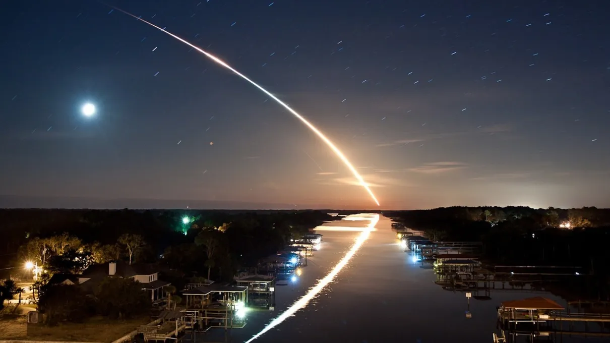 De acordo com cientistas da NASA, a bola de fogo é um meteoro que atravessa a atmosfera a uma alta velocidade - Foto: Pixabay/Imagem ilustrativa