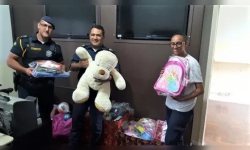Guardas Municipais arrecadam brinquedos para Natal Solidário