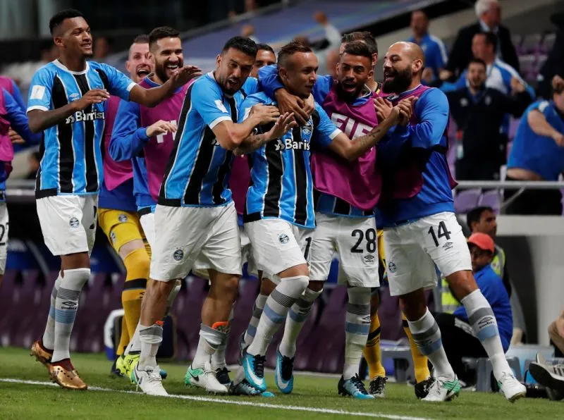 Everton marcou na prorrogação e garantiu o Grêmio na final do Mundial (AP)