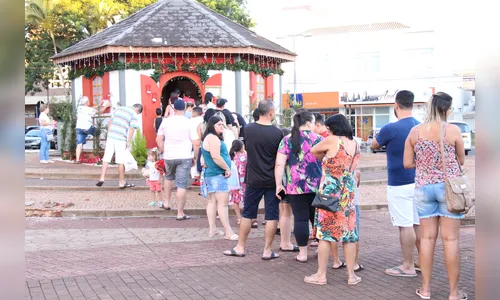 Casinha do Papai Noel é aberta ao público 