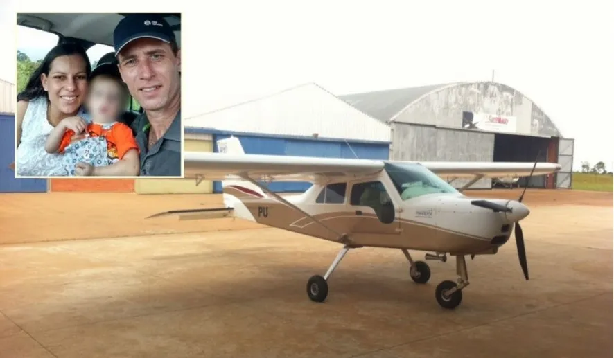 A FAB confirmou morte de família em queda de avião Foto: Reprodução/MidiaNews