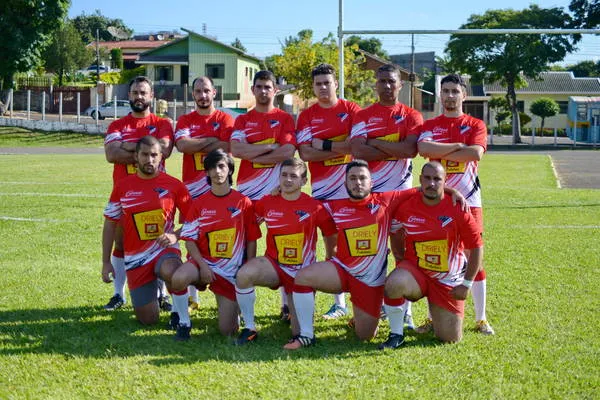 O time do Apucarana Rugby chegou as quartas de final dos Jogos Abertos do Paraná - Foto: Sérgio Rodrigo
