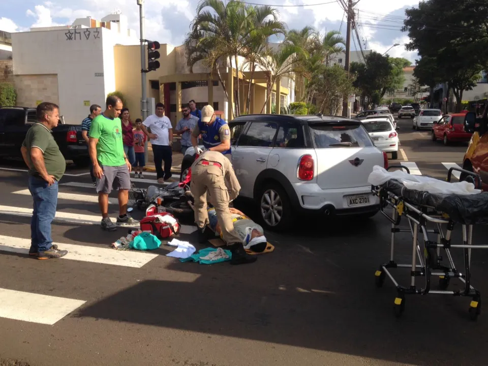 Acidente aconteceu por volta das 17h30. Foto: TNOnline