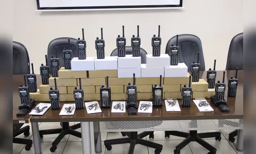 Guarda Municipal recebe novos equipamentos de comunicação