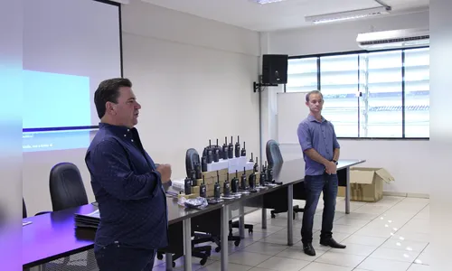 Guarda Municipal recebe novos e modernos equipamentos de comunicação