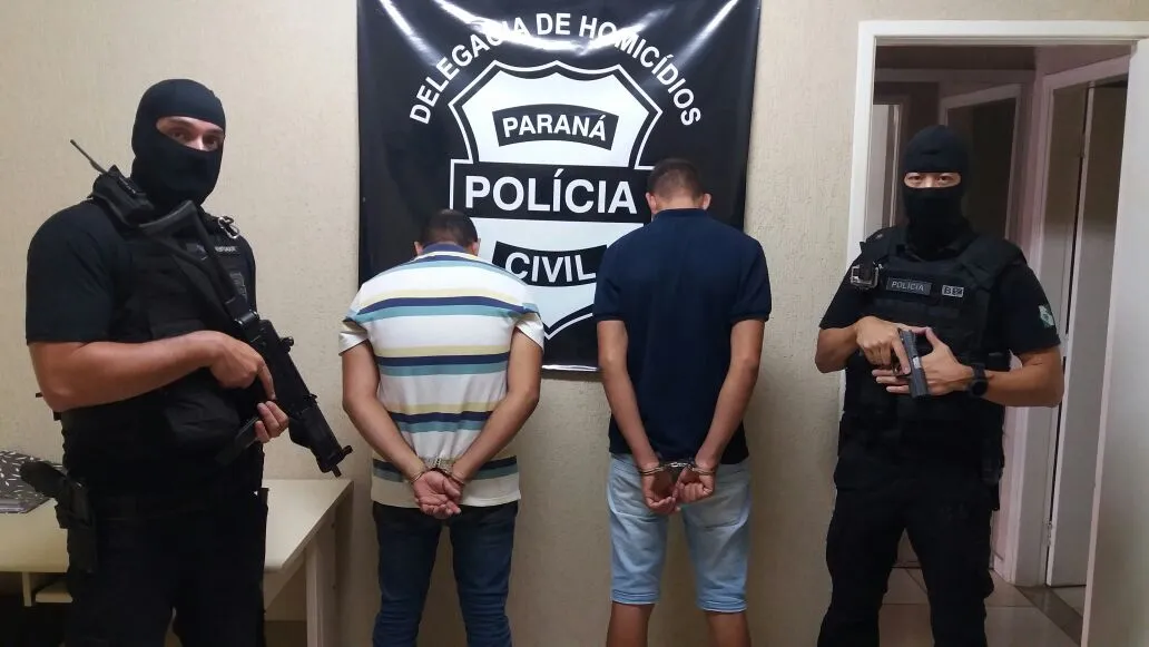   Quatro pessoas suspeitas de cometerem homicídios são presas em Londrina