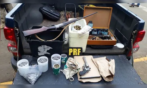 Dez são presos durante operação de combate a assaltos a caixas eletrônicos e ao comércio ilegal de armas de fogo e munições